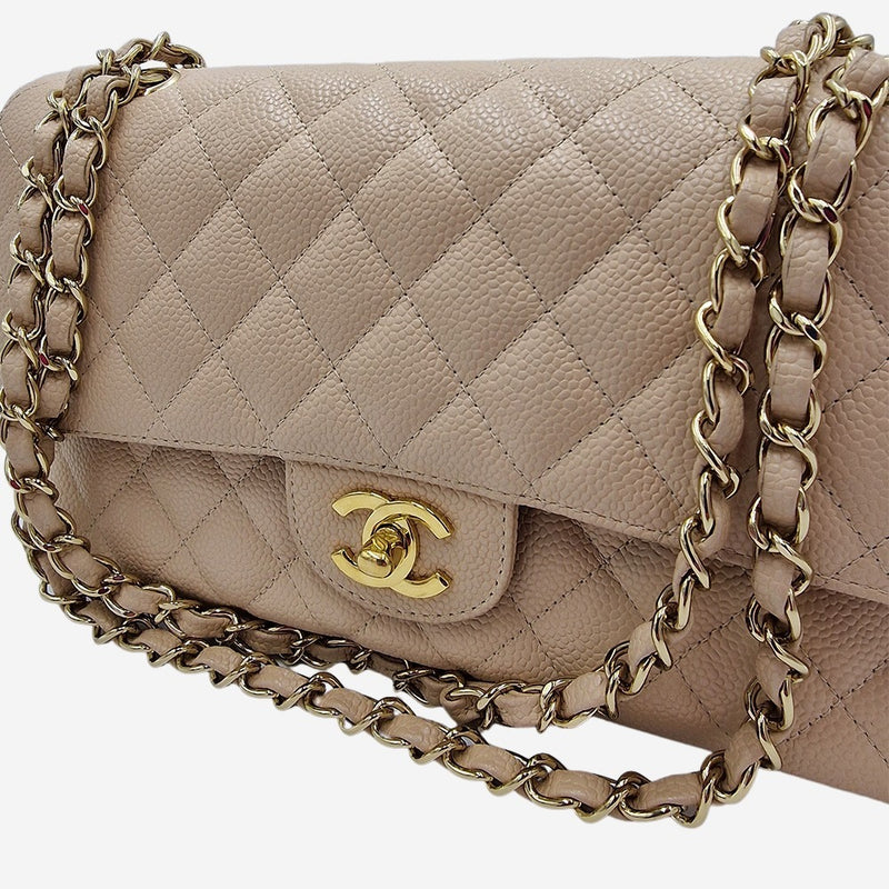 CAVIAR MEDIUM CLASSIC DOUBLE FLAP