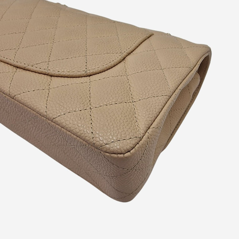 CAVIAR MEDIUM CLASSIC DOUBLE FLAP