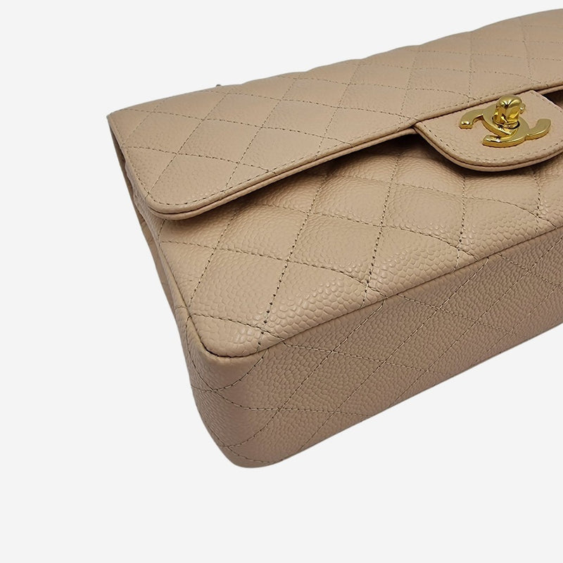 CAVIAR MEDIUM CLASSIC DOUBLE FLAP