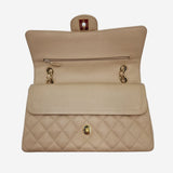CAVIAR MEDIUM CLASSIC DOUBLE FLAP