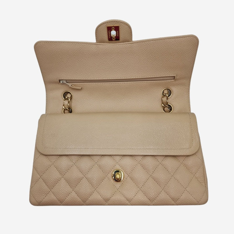 CAVIAR MEDIUM CLASSIC DOUBLE FLAP