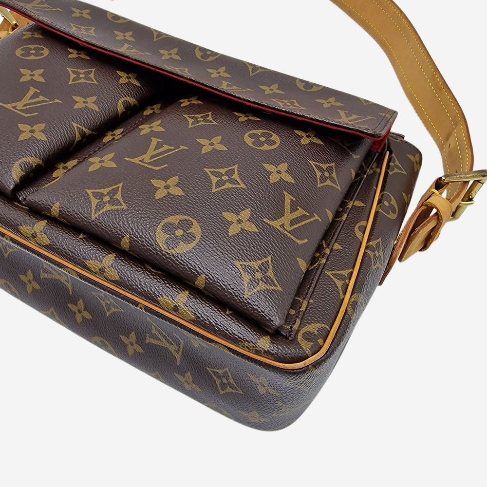 Louis Vuitton Viva Cite GM Monogram Canvas Shoulder Bag (MI1004