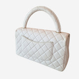 vintage top handle parent kelly flap bag