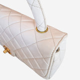vintage top handle parent kelly flap bag