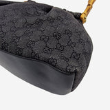 GG canvas bamboo skuldertaske