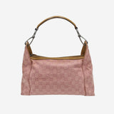 pink GG canvas skuldertaske