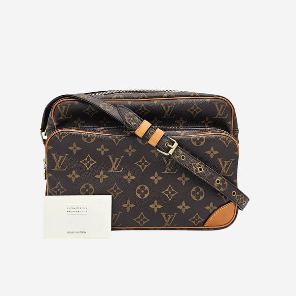 MONOGRAM CANVAS NILE MM