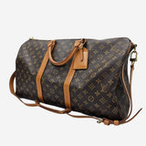 MONOGRAM CANVAS KEEPALL BANDOULIERE 50