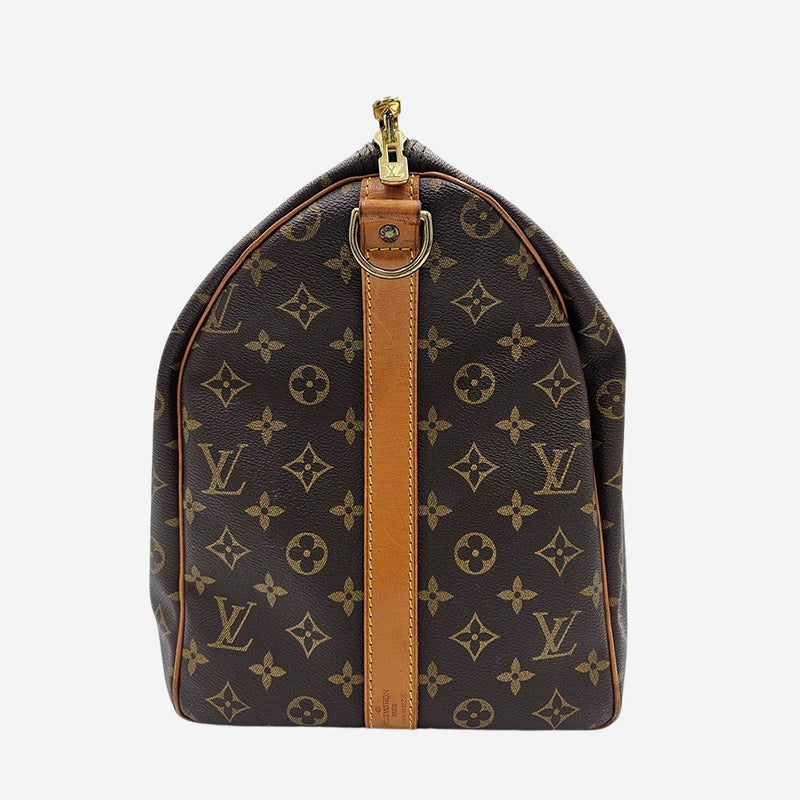 MONOGRAM CANVAS KEEPALL BANDOULIERE 50