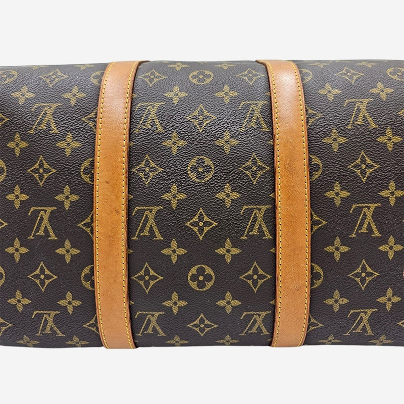 MONOGRAM CANVAS KEEPALL BANDOULIERE 50