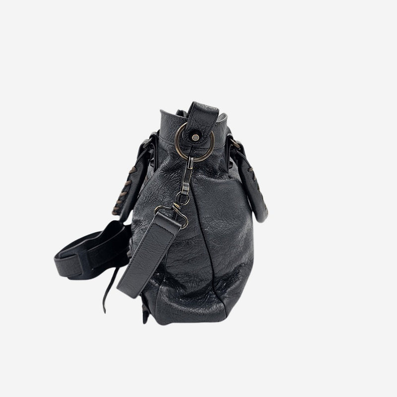 GRÅ MINI CITY BAG