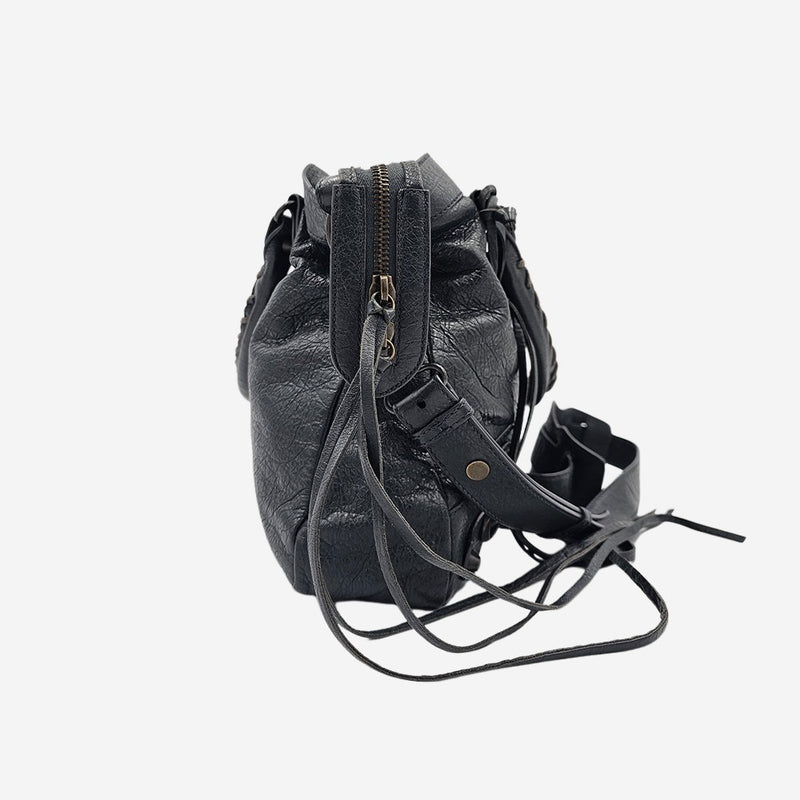 GRÅ MINI CITY BAG