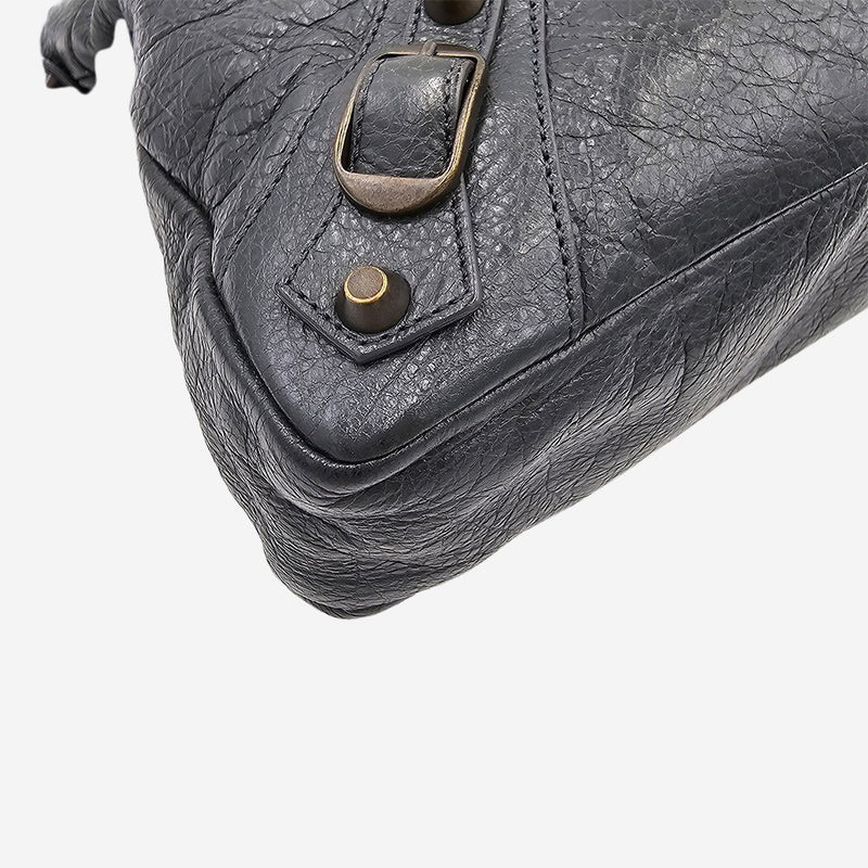 GRÅ MINI CITY BAG