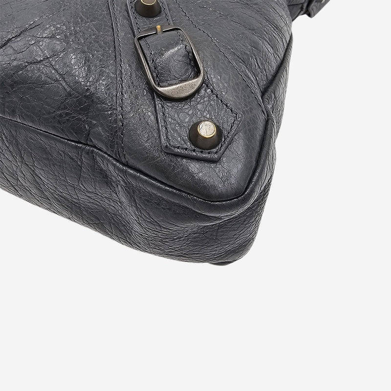 GRÅ MINI CITY BAG