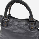 GRÅ MINI CITY BAG