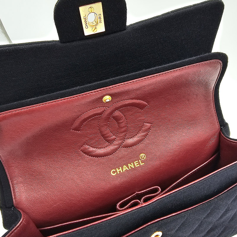 VINTAGE JERSEY MEDIUM CLASSIC FLAP REISSUE CHAIN