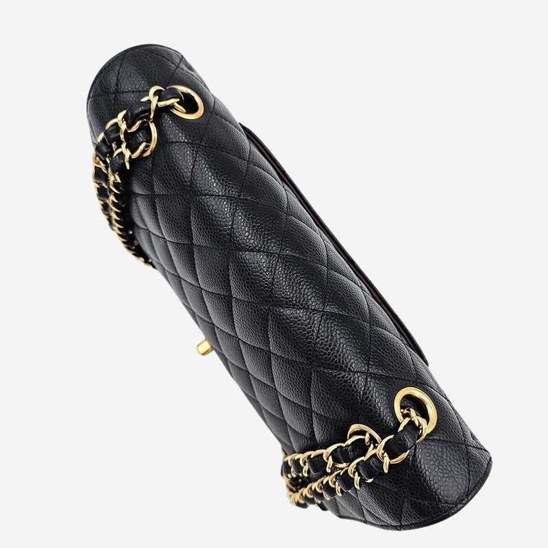 CAVIAR MEDIUM CLASSIC DOUBLE FLAP