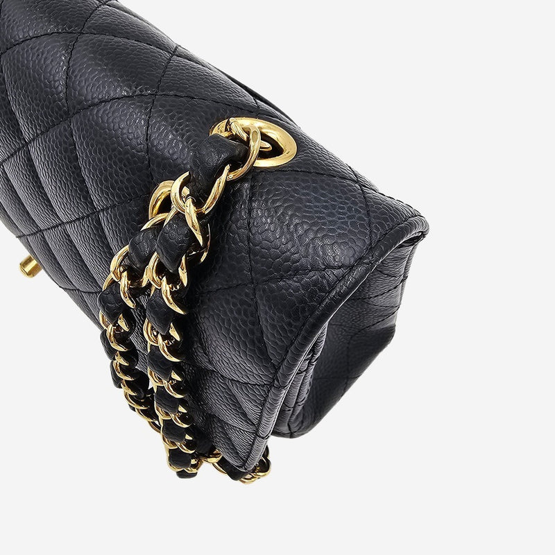 CAVIAR MEDIUM CLASSIC DOUBLE FLAP