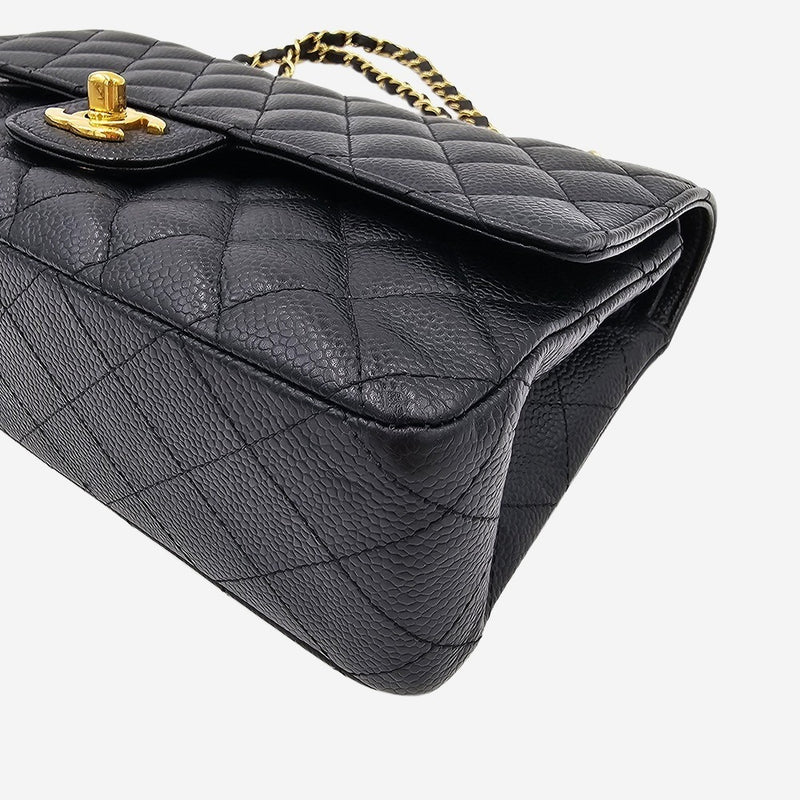 CAVIAR MEDIUM CLASSIC DOUBLE FLAP