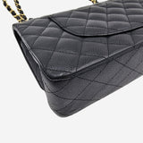 CAVIAR MEDIUM CLASSIC DOUBLE FLAP