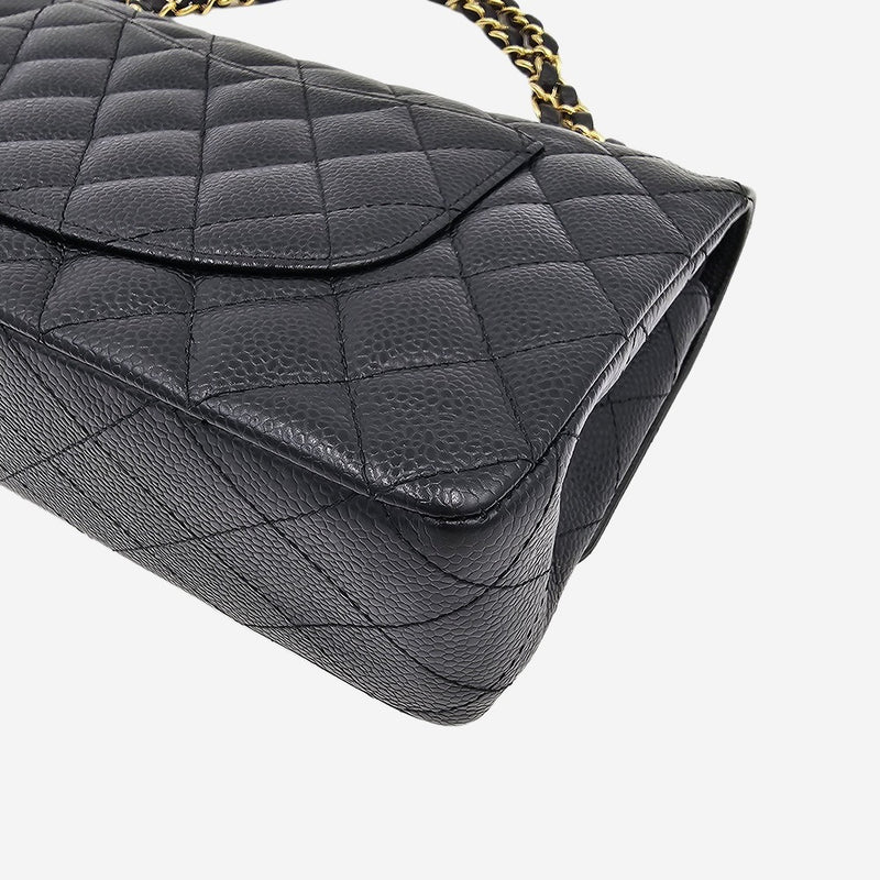 CAVIAR MEDIUM CLASSIC DOUBLE FLAP