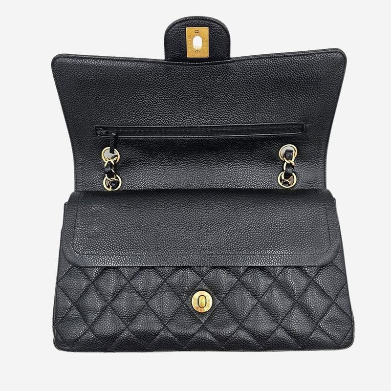 CAVIAR MEDIUM CLASSIC DOUBLE FLAP