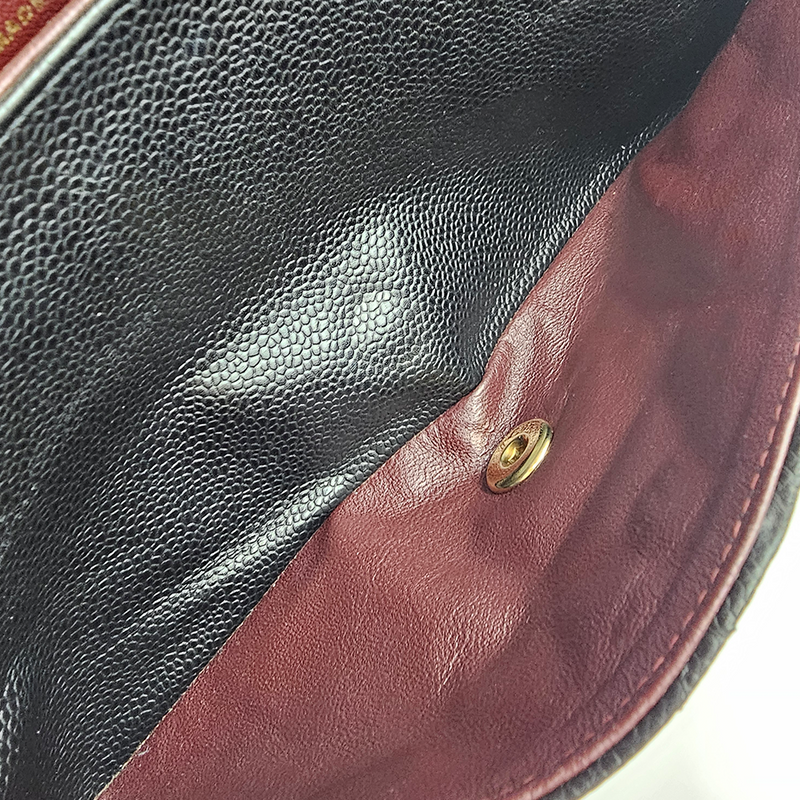 CAVIAR MEDIUM CLASSIC DOUBLE FLAP