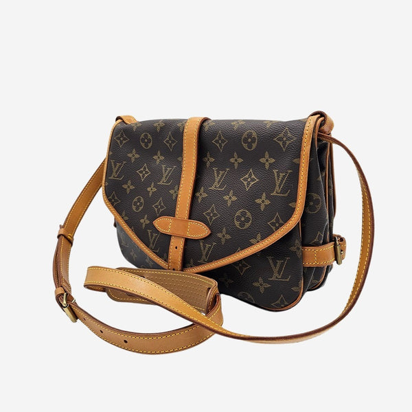 MONOGRAM CANVAS SAUMUR 30