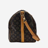MONOGRAM CANVAS KEEPALL 55 BANDOULIERE