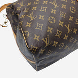 MONOGRAM CANVAS KEEPALL 55 BANDOULIERE