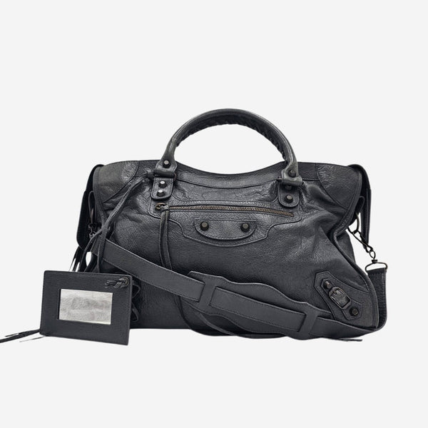 GRÅ CITY BAG