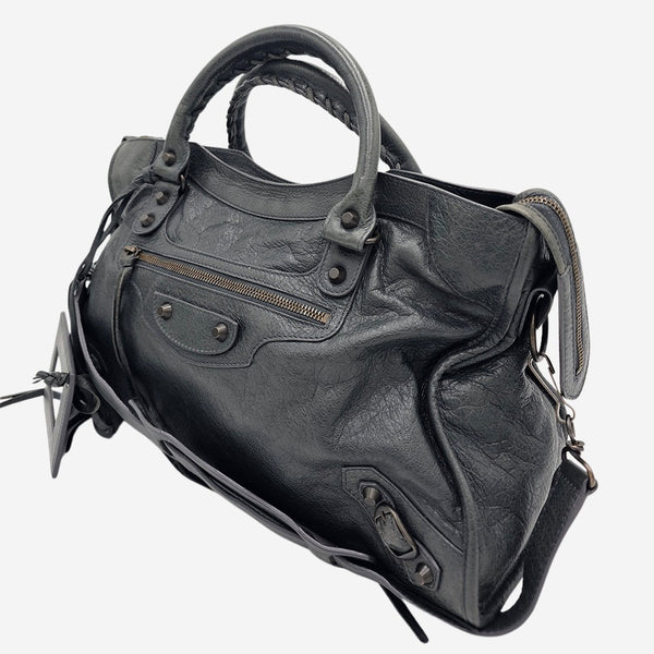GRÅ CITY BAG