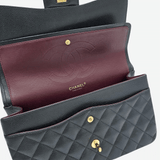 LARGE SORT CAVIAR CLASSIC DOUBLE FLAP