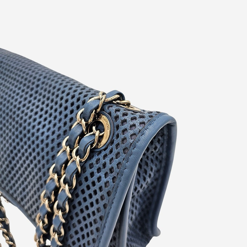 PERFORATED UP IN THE AIR FLAP