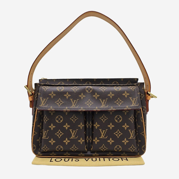 MONOGRAM CANVAS VIVA CITE GM