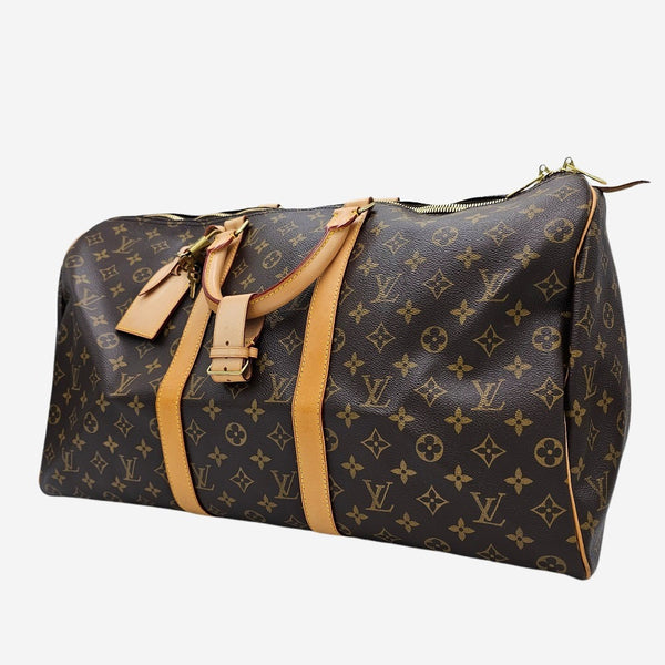 MONOGRAM CANVAS KEEPALL 50