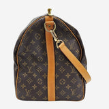 MONOGRAM CANVAS KEEPALL 55 BANDOULIERE