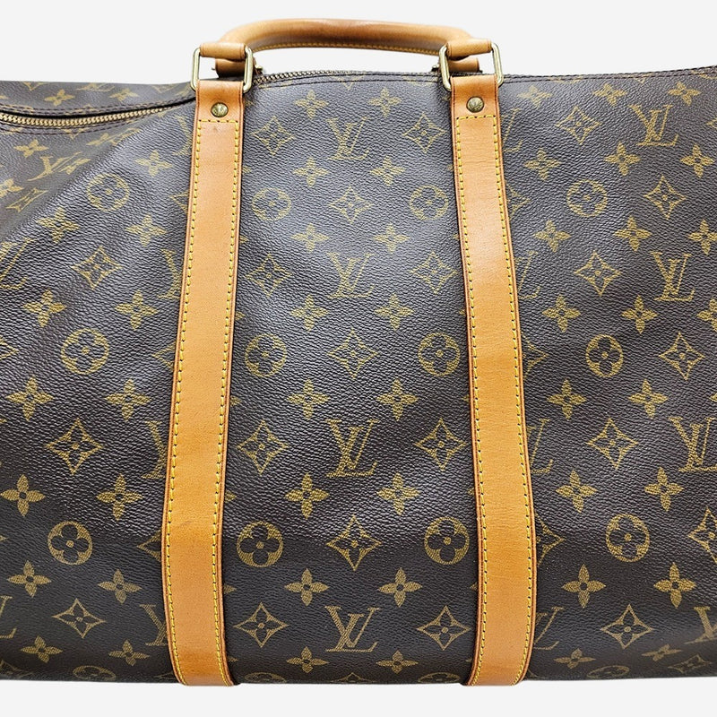 MONOGRAM CANVAS KEEPALL 55 BANDOULIERE