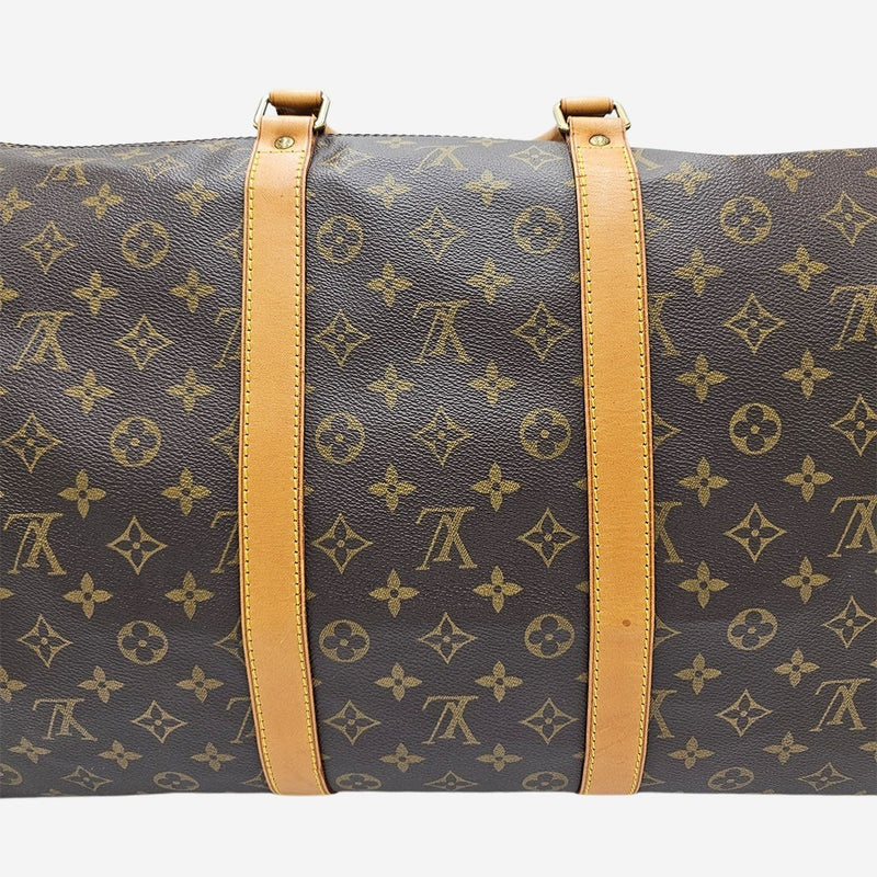 MONOGRAM CANVAS KEEPALL 55 BANDOULIERE