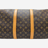 MONOGRAM CANVAS KEEPALL 55 BANDOULIERE