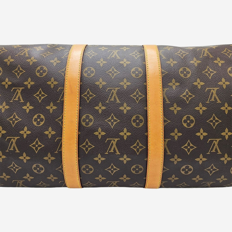 MONOGRAM CANVAS KEEPALL 55 BANDOULIERE
