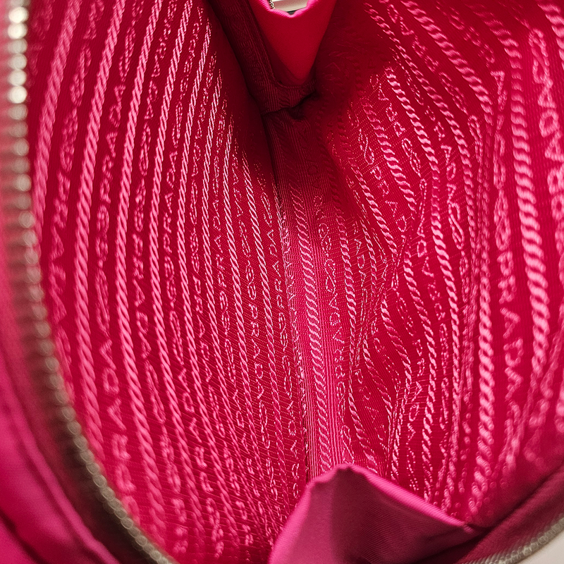 fuchsia nylon rygsæk
