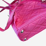 fuchsia nylon rygsæk
