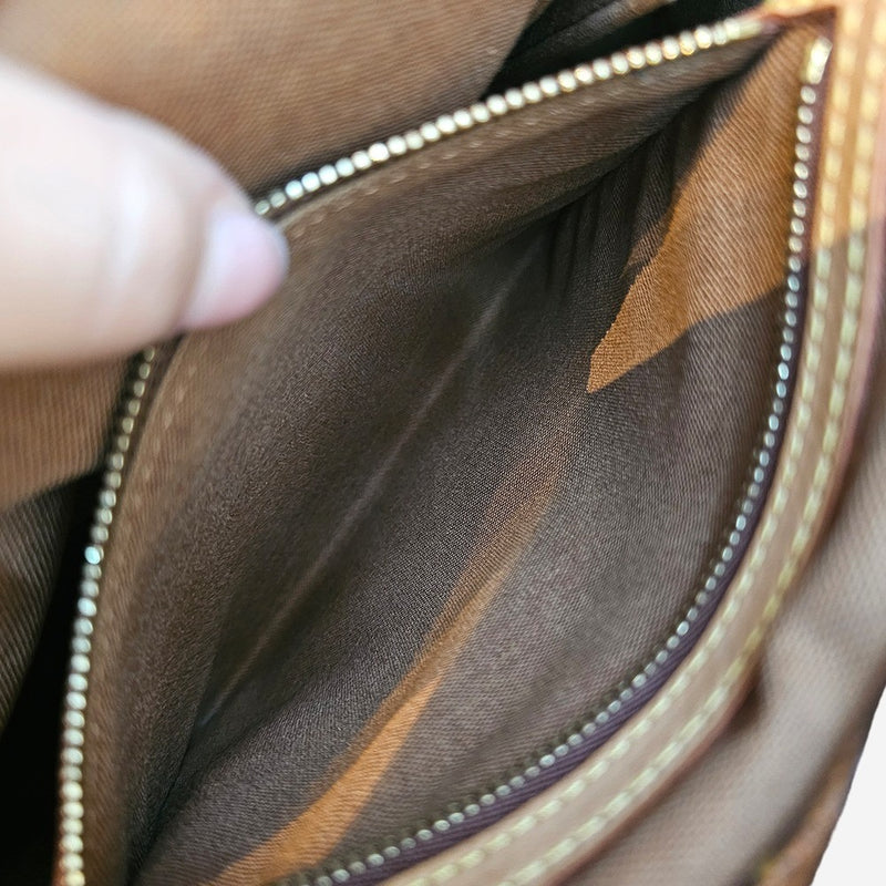 Monogram canvas Cabas Piano