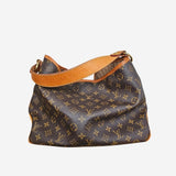 Monogram canvas delightful tote PM