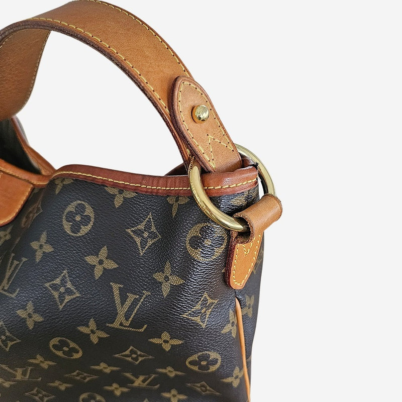 Monogram canvas delightful tote PM
