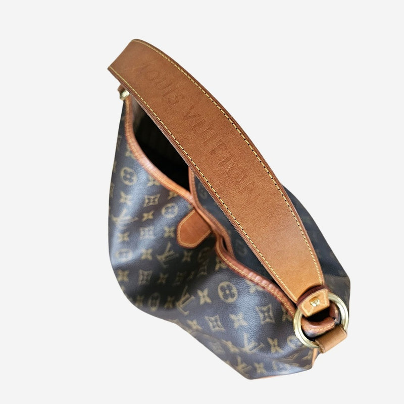 Monogram canvas delightful tote PM