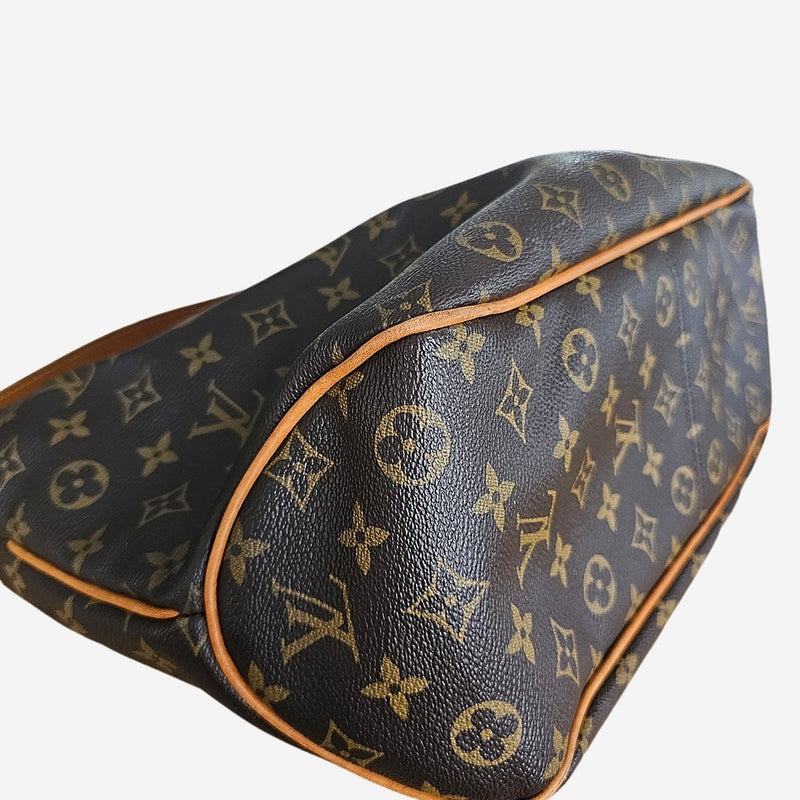 Monogram canvas delightful tote PM