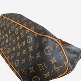 Monogram canvas delightful tote PM