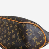 Monogram canvas delightful tote PM
